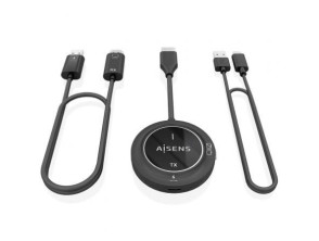 Adaptador - Transmisor de vídeo inalámbrico HDMI Aisens ASWL-H2K30M002-BK