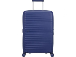 Maleta Mediana American Tourister FastForward Spinner Expansible 68cm/ 68x46x30cm/ 4 Ruedas - Púrpura Anochecer