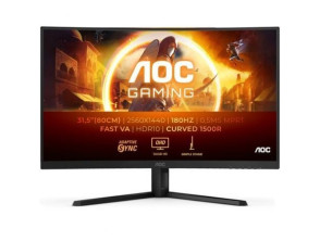Monitor Gaming Curvo AOC CQ32G4VE QHD 31.5 pulgadas VA 180Hz 0.5ms