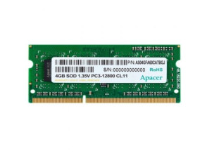Añadir a la cesta Memoria RAM Apacer DV.04G2K.KAM 4GB/ DDR3L/ 1600MHz/ 1.35V - SODIMM Memoria RAM Apacer DV.04G2K.KAM 4GB/ DDR3L/ 1600MHz/ 1.35V - SODIMM