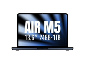 MACBOOK AIR APPLE 13'' M5 24GB 10CORE GPU MEDIANOCHE 1TB - Medianoche