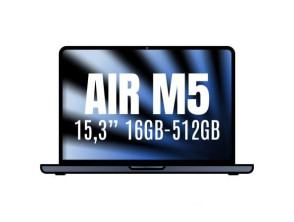 Añadir a la cesta MACBOOK AIR APPLE 15'' M5 16GB 10CORE GPU MEDIANOCHE 512GB - Medianoche MACBOOK AIR APPLE 15'' M5 16GB 10CORE GPU MEDIANOCHE 512GB - Medianoche