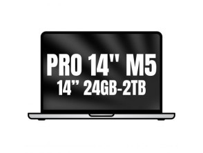 Apple Macbook Pro 14" - 18-Core M5 CPU, 20-Core GPU, 24GB RAM, 2TB SSD