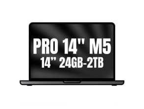 MACBOOK PRO APPLE 14'' M5 PRO 18CORE CPU+20CORE GPU 24GB 2TB NEGRO ESPACIAL - Negro Espacial