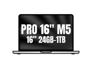 Apple Macbook Pro 16" - M5 Pro 18-Core CPU, 24GB RAM, 1TB SSD, 20-Core GPU