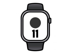 Añadir a la cesta Apple Watch Series 11 GPS 42mm Gris Espacial Correa Deportiva Negra Apple Watch Series 11 GPS 42mm Gris Espacial Correa Deportiva Negra