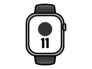 Añadir a la cesta Apple Watch Series 11/ GPS/ 46mm/ Gris Espacial/ Correa Deportiva Negra (M Apple Watch Series 11/ GPS/ 46mm/ Gris Espacial/ Correa Deportiva Negra (M