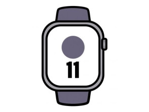 Añadir a la cesta Apple Watch Series 11/ GPS/ 46mm/ Plata/ Correa Deportiva Niebla Lila (S Apple Watch Series 11/ GPS/ 46mm/ Plata/ Correa Deportiva Niebla Lila (S