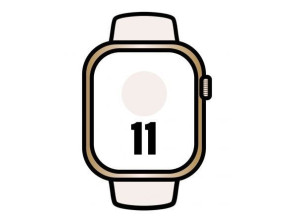 Apple Watch Series 11 Titanio Dorado 46mm GPS Cellular Correa Rosa Rubor