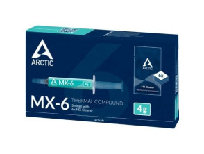 Añadir a la cesta Pasta Térmica ARCTIC MX-6 - Componentes - 4g - Incluye 6 Toallitas Pasta Térmica ARCTIC MX-6 - Componentes - 4g - Incluye 6 Toallitas