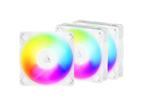 Ventilador Arctic P12 Pro Reverse Pack de 3 - Iluminación A-RGB, 12 cm