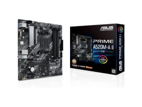 Añadir a la cesta Placa Base Asus Prime A520M-A II/CSM para Socket AM4 DDR4 PCIe 3.0 Placa Base Asus Prime A520M-A II/CSM para Socket AM4 DDR4 PCIe 3.0