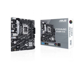 Tarjeta Madre Asus Prime B760M-K D4 - Socket 1700, DDR4, PCIe 4.0