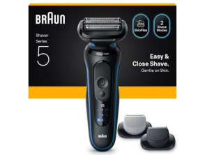 Afeitadora Braun Series 5 con Batería para un Afeitado Preciso y Cómodo - BRAUN