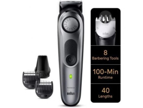 Añadir a la cesta Cortabarbas Braun BeardTrimmer 7 BT7420/ con Batería Cortabarbas Braun BeardTrimmer 7 BT7420/ con Batería