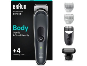 Añadir a la cesta Cortapelos Braun BodyGroomer Series 5 BG5360 con Batería - Potente y Preciso Cortapelos Braun BodyGroomer Series 5 BG5360 con Batería - Potente y Preciso