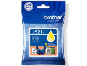 Añadir a la cesta Cartucho de Tinta Brother LC521Y Cartucho de Tinta Brother LC521Y