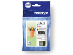 Cartucho de Tinta Brother LC3217VAL Multipack - Negro, Cian, Magenta