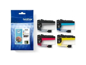 Cartucho de Tinta Original Brother LC424VAL - Multipack - Cian, Magenta, Amarillo
