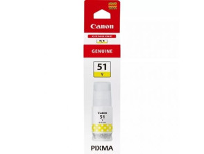 Botella de Tinta Original Canon GI-51 - Amarilla