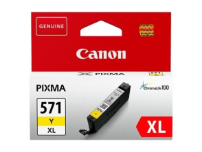 Cartucho de Tinta Canon CLI-571YXL Original de Alta Capacidad