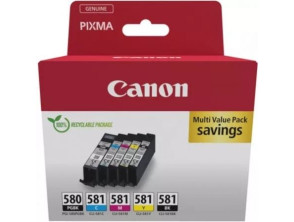 Añadir a la cesta Cartucho de Tinta Canon PGI-580 PB + CLI-581Multipack Cian/Magenta/Amarillo Original Cartucho de Tinta Canon PGI-580 PB + CLI-581Multipack Cian/Magenta/Amarillo Original