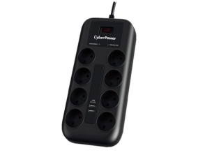 Añadir a la cesta Regleta con Interruptor Cyberpower P0820SUD0-DE | 8 Tomas de Corriente y 2 USB | Cable de 1.8m Regleta con Interruptor Cyberpower P0820SUD0-DE | 8 Tomas de Corriente y 2 USB | Cable de 1.8m