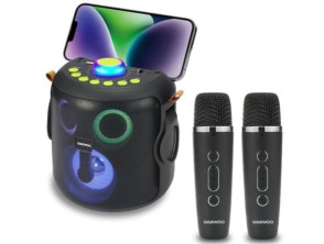 Altavoz Daewoo con Bluetooth Karaoke DW3008 15W