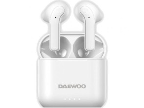 Auriculares Bluetooth Daewoo DW2021 con estuche de carga/ Autonomía 5h - Blancos