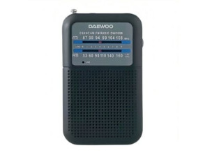 Daewoo DW1008 AM/FM Negro - Negra