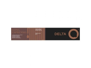 Cápsula Delta Q-Long Espresso para cafeteras Delta