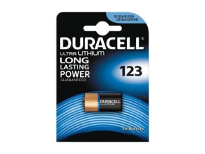 Pila Duracell Ultra M3 DL123 - Pila de larga duración