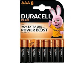 Pilas AAA Duracell Plus Power Boost - Pack de 8 unidades - 1.5V