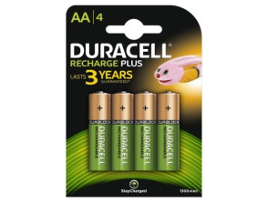 Pack de Pilas AA Duracell HR6-B/1.2V - 4 Unidades