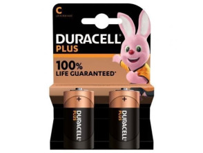 Pack de 2 Pilas C Duracell 1.5V LR14