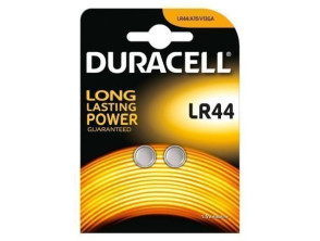Pilas de Botón Duracell LR44/1.5V Pack 2