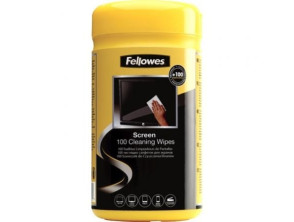 Dispensador de Toallitas Fellowes 100 - Limpieza de Pantallas