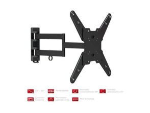 Soporte de Pared Orientable/ Inclinable Fonestar STV-683N para TV de 23-55" - hasta 35kg