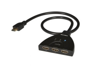 Añadir a la cesta Switch HDMI 3 en 1 Fonestar FO-513 - Conectividad de calidad Switch HDMI 3 en 1 Fonestar FO-513 - Conectividad de calidad