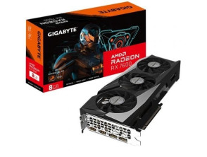 VGA GIGABYTE RADEON RX 7600 GAMING OC 8GB GDDR6 2xDP 2xHDMI 2355MHz CUDA 2048 128BIT - 8GB GDDR6