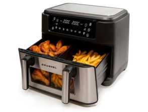 Añadir a la cesta Freidora por Aire Airfryer Grunkel Dualflexifryer 2800W - Sin Aceite - Capacidad 10L Freidora por Aire Airfryer Grunkel Dualflexifryer 2800W - Sin Aceite - Capacidad 10L