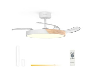 Ventilador de Techo Grunkel SKYDUAL42/ 30W/ 4 Aspas 106cm