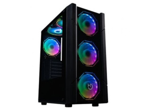 Caja Gaming Semitorre Hiditec V30 con Iluminación ARGB