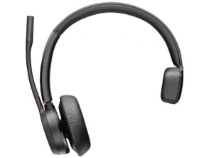 Auricular Inalámbrico Poly Voyager 4310 con Micrófono Bluetooth + Adaptador BT700 + Base de Carga