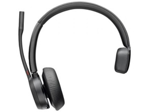 Auricular Inalámbrico Poly Voyager 4310 para Microsoft Teams + Adaptador BT700/ con Micrófono/ Bluetooth - Negro