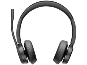 Auriculares Inalámbricos Poly Voyager 4320 para Microsoft Teams + Adaptador BT700/ con Micrófono/ Bluetooth - Negros