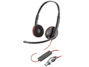 Añadir a la cesta Auriculares Poly Blackwire 3220 con Micrófono y Adaptador USB-C/A - Modelo Bulk Auriculares Poly Blackwire 3220 con Micrófono y Adaptador USB-C/A - Modelo Bulk