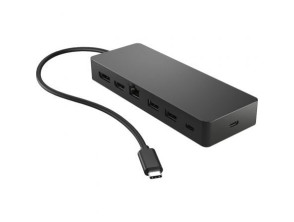 Docking USB Tipo-C HP - Conexiones: 1xUSB Tipo-C, 2xUSB, 1xHDMI 4K, 1xDisplayPort, 1xRJ45