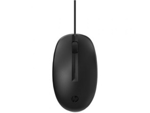 Ratón HP 125/ Hasta 1200 DPI - Negro