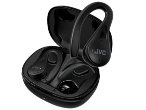 Auriculares Bluetooth JVC HA-EC25T con estuche de carga/ Autonomía 7.5h - Negros